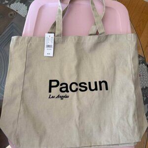 Lot of 2 Pacsun tote bags